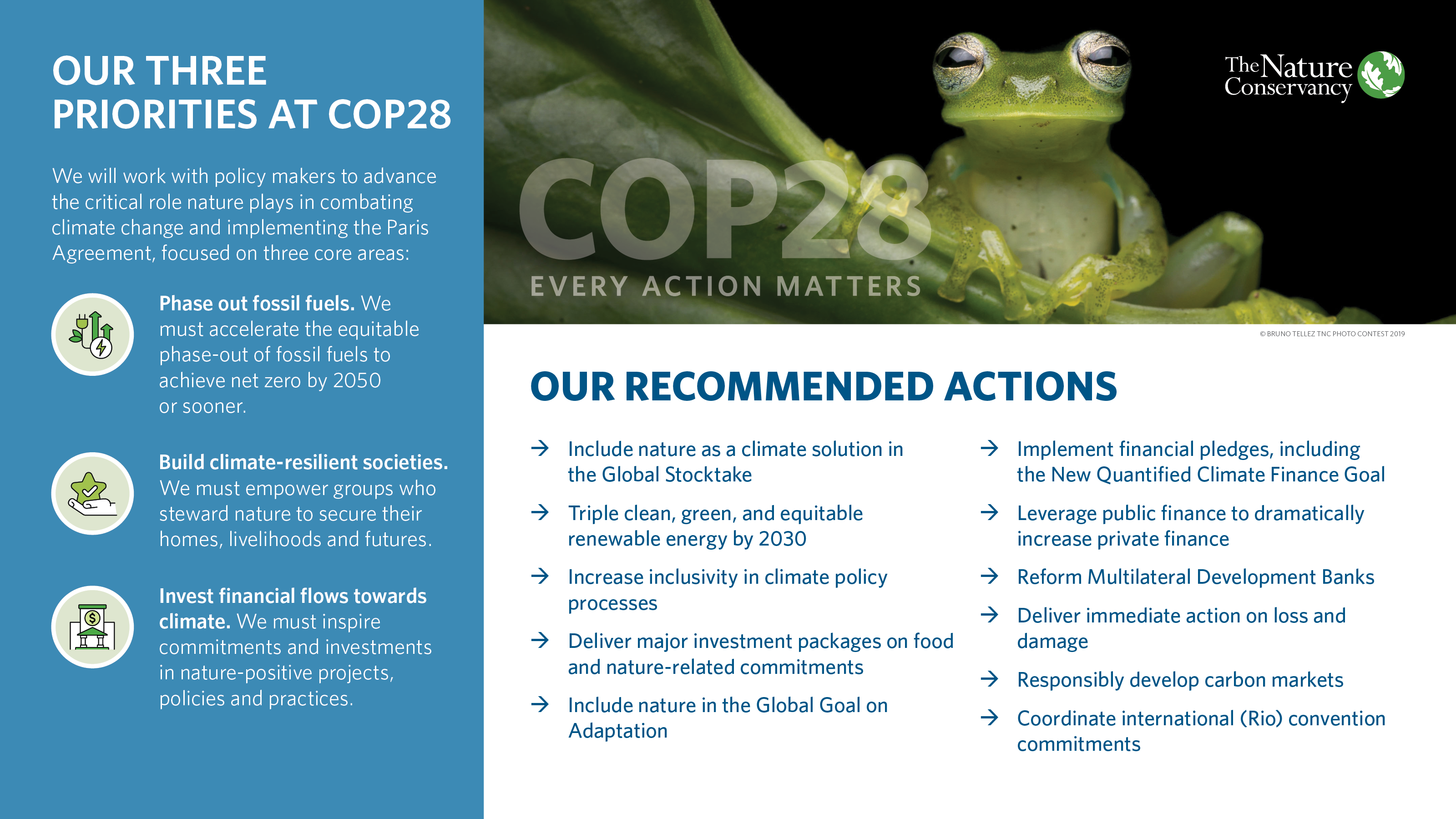 COP28 scorecard cover.