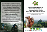 Khusus di Provinsi Kalimantan Timur, perkiraan populasi orang utan kalimantan
subspesies Pongo pygmaeus morio adalah 4.825 individu (Soehartono et al., 2009).
Dari jumlah populasi tersebut diperkirakan hanya 22,5% habitatnya berada di dalam
kawasan konservasi (Taman Nasional Kutai dan Cagar Alam Muara Kaman) dan
hutan lindung (di antaranya Hutan Lindung Wehea dan Hutan Lindung Sungai
Lesan). Sedangkan sebagian besar (77,5%) justru hidup di dalam kawasan konsesi
hutan produksi, kawasan berhutan di hutan tanaman industri, kebun sawit, dan area
penggunaan lain di luar kawasan konsesi (Wich et al., 2012).