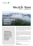 Edisi perdana buletin tiga bulanan “Risalah Alam” dari YKAN ini
membingkainya dalam beberapa kisah kemitraan dari tiap-tiap
wilayah kerja, baik untuk mendukung konservasi program
terestrial maupun pesisir dan kelautan.