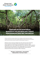 How much do mangroves contribute
to achieving Iindonesia's NDC
emission reduction target?